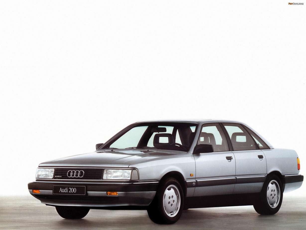 Audi 200 (44,44Q) 2.1 Turbo 44 182 HP