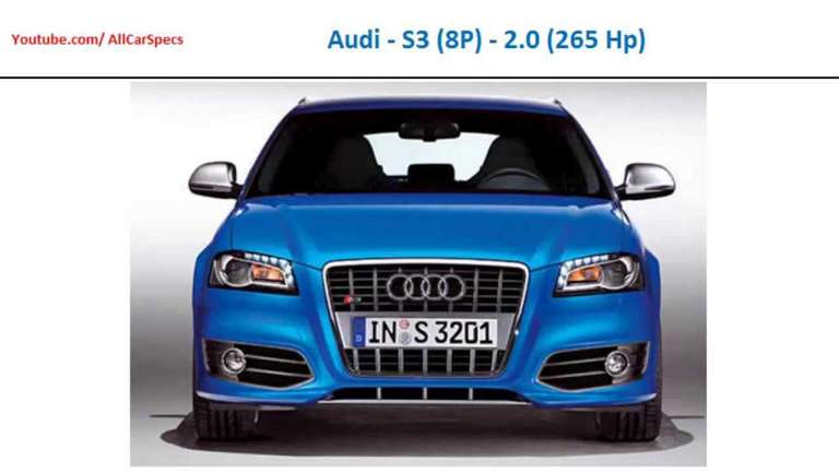 Audi S3 (8P) 2.0 265 HP