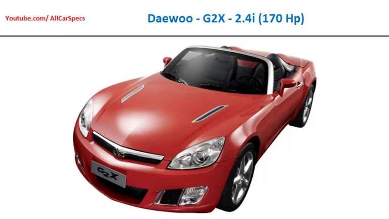 Daewoo G2X 2.4i 170 HP