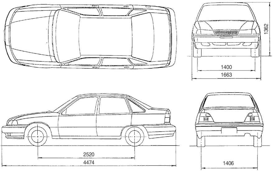 Daewoo Nexia (KLETN) 1.5 80 HP