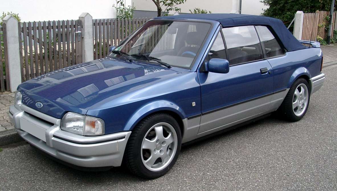 Ford Escort VI Cabrio (ALL) 1.8 i 16V XR3i 105 HP