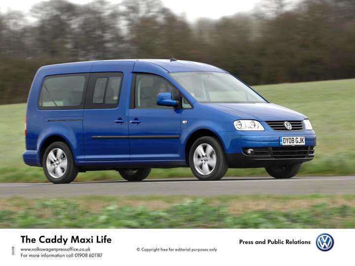 Volkswagen Caddy Maxi Life 1.9 TDI 105 HP